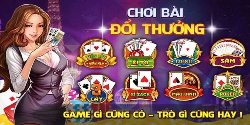 Điểm danh 10 game bài đổi thưởng uy tín